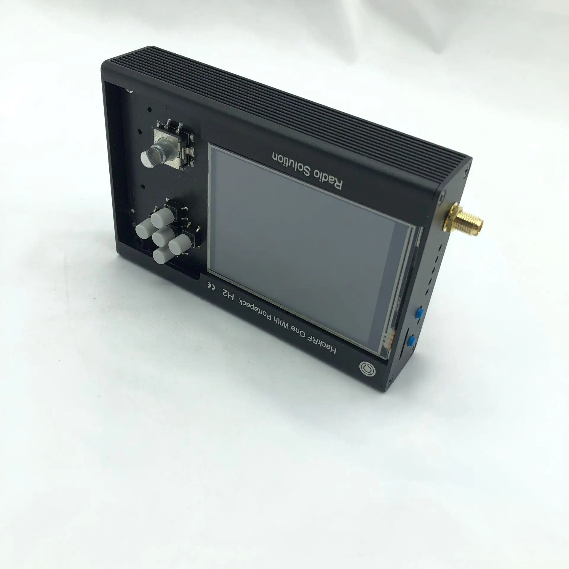 Металлический Чехол черный алюминиевый корпус чехол для PORTAPACK H2 + HACKRF ONE SDR Radio