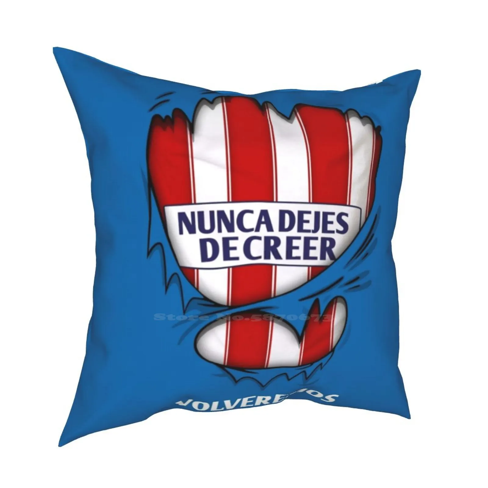 Atleti - Nunca Dejes De Creer Volveremos Morbida E Confortevole Federa Atleti Madrid Aupa Aupa Atleti Futbol Para Regalar Para