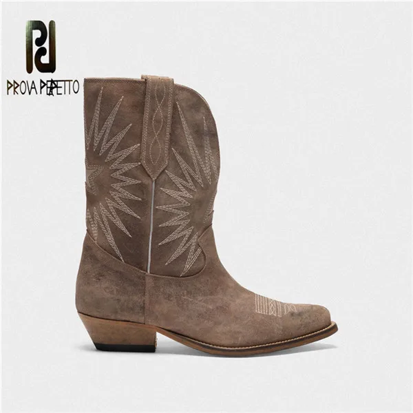 yellow Prova Perfetto Suede botas mujer invierno; женские зимние теплые сапоги; женские замшевые сапоги для верховой езды на платформе и низком каблуке - Цвет: yellow