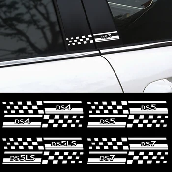 

Car Stickers B Pillar Vinyl Auto Sport Styling Automobile Tuning For citroen DS 2 3 4 5 6 7 DS2 DS3 DS4 DS5 DS6 DS7 accessories