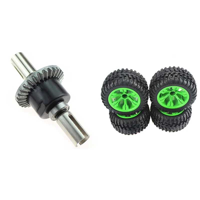 1 Pcs Front Differential &amp Set RC Car Upgrade Parts Wheel Rim Large Tire | Игрушки и хобби