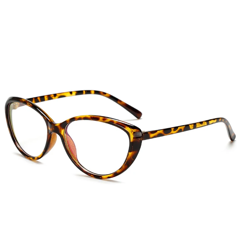 Zilead очки оправа «кошачий глаз» оправа с прозрачными линзами женские Брендовые очки оптические оправы близорукость черные красные оправы для очков - Цвет оправы: T6