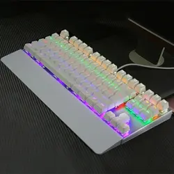 Игровая механическая клавиатура с подсветкой USB Проводная 26 клавиш анти-ореолы игровая клавиатура AS99