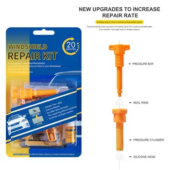 

Glass Scratch Car DIY Windshield Repair Kit Auto Screen Crack Maintenance Practical Polishing Restore Tool Accessories Quick Fix
