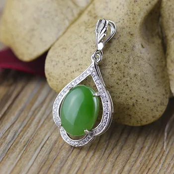 

Ms character silver product S925 pure silver jewelry wholesale new manual hetian jade pendant restoring ancient ways