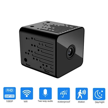 

1080P IP Camera Mini WIFI Camera HD Camcorder Sensor Night Vision Motion Detection Small Camera Wireless Surveillance V380 Cam