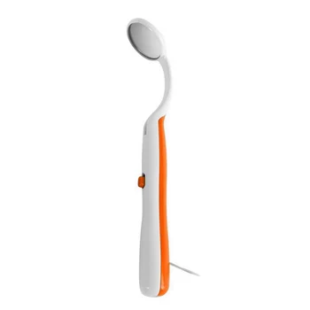 

1 Pc Led Light Teeth Oral Dental Mirror Super Bright Mouth Mirror Illuminated Tooth Care Tool Oral Hygiene Machine Orange