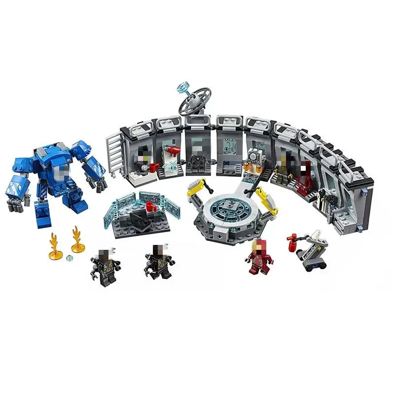 Marvels Avengersd 4 Endgame Ultimate Quinjet Fit 76107 76108 76123 76125 набор моделей строительные блоки кубики