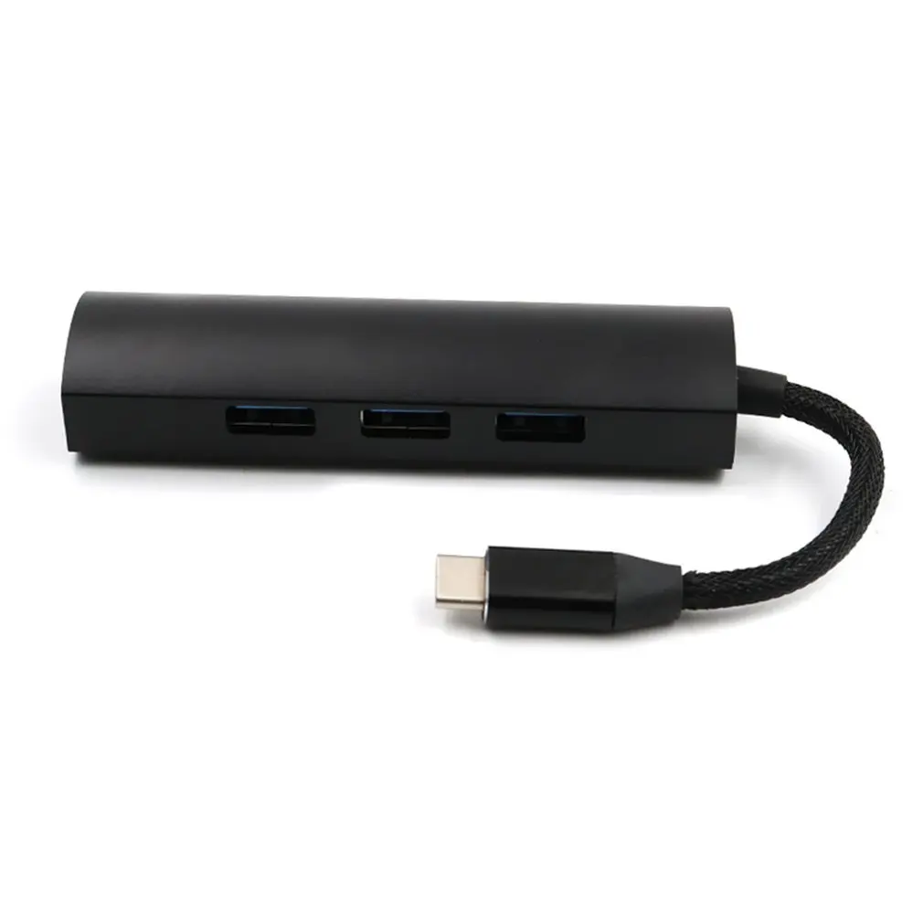 4 в 1 Многофункциональный Тип C к usb-хаб портативный размер type C к 4 USB 3,0 концентратор удлинитель адаптер подходит для ноутбуков