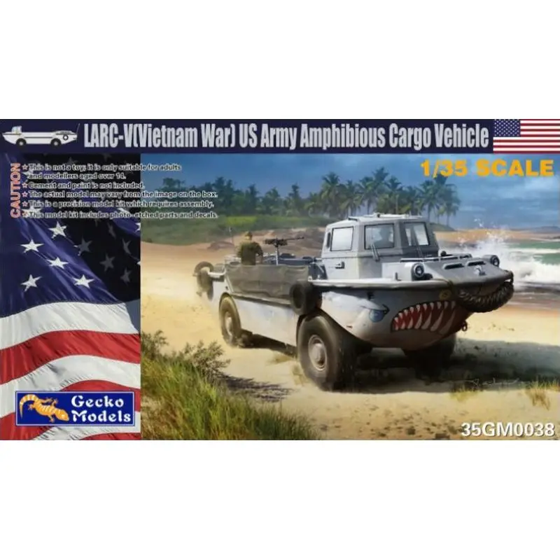 Модели Gecko 35GM0038 1/35 LARC-V (Вьетнамская война) Армия США амфибия грузовой