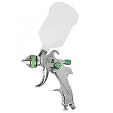 Распылитель HVLP Аэрограф ручной алюминиевый сплав давление подача распылитель пистолет Краскораспылитель комплект Краскораспылитель