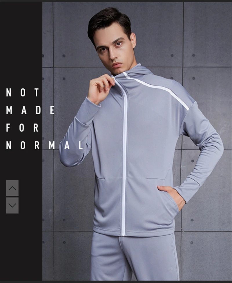 Vansydical, мужские спортивные куртки, спортивные куртки с капюшоном, на молнии, с длинным рукавом, Осень-зима, для улицы, для фитнеса, тренировки, бега, спортивная одежда, топы