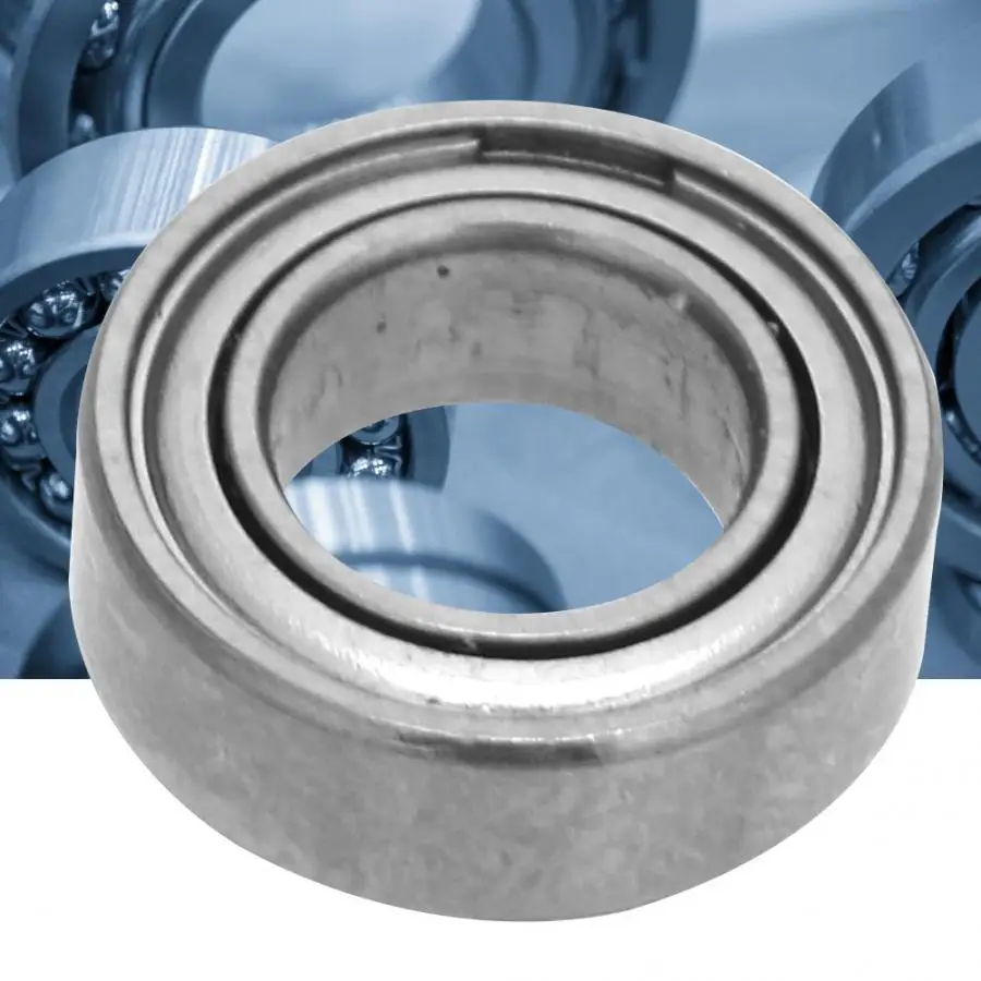 

10Pcs/set Deep Groove Steel Bearings MR Type Double-sided Sealing Ball Bearings