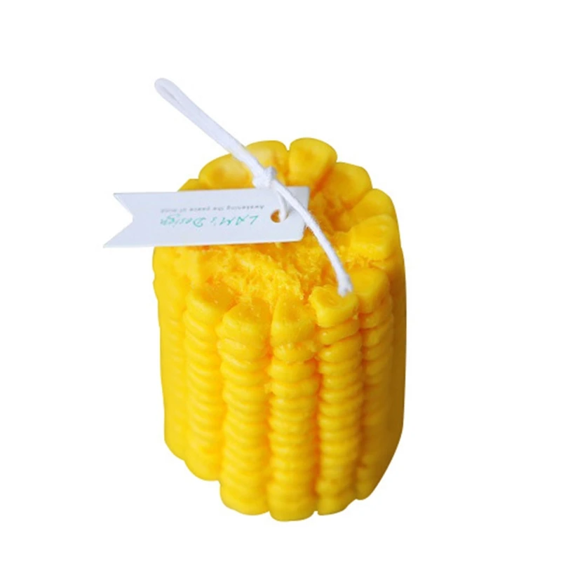 Creative Artificial Scented Candle Soy Window Candles Wax Realistic 3D Simulation Corn for thanks Giving Decor | Дом и сад