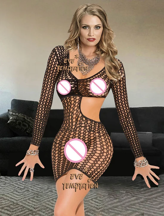 Сексуальное ажурное нижнее белье для взрослых комбинация minidress Тедди цветочные