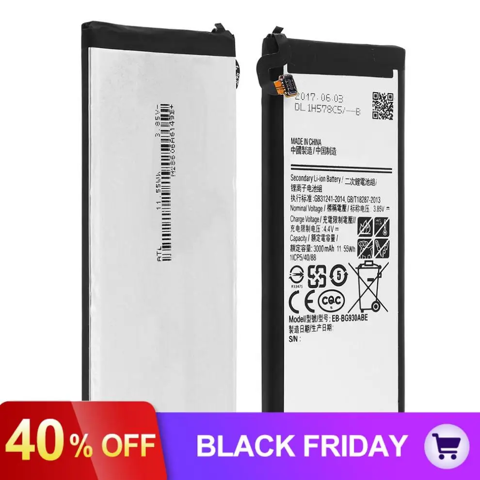 EB-BG930ABE 3,85 V 3000mAh телефон литий-ионный аккумулятор для замены PTC Защита подходит для samsung Galaxy S7