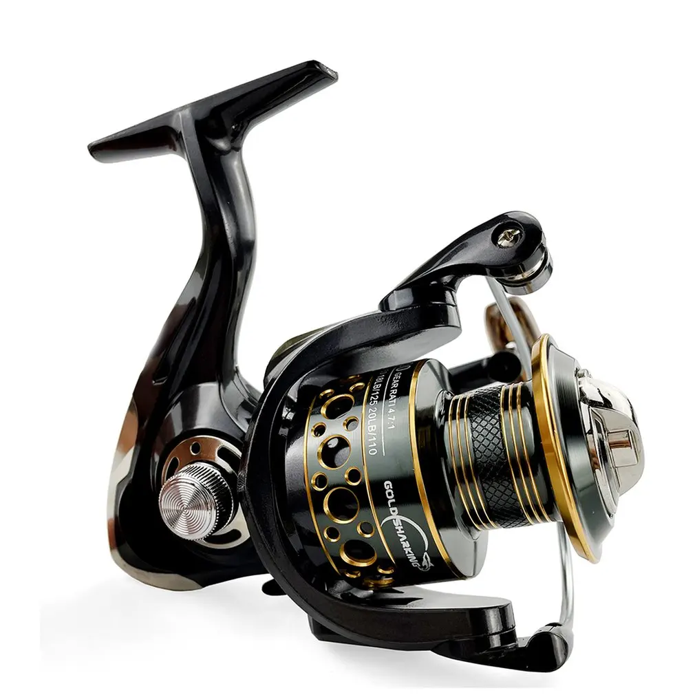 3000- 6000 Metal Spinning Fishing Reel 10+1BB Saltewater Carp Front and rear brake Speed ratio 5.0:1 5.2:1 |