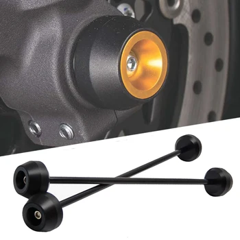 

For MT07 MT-07 Tracer 16-20 / MT09 MT-09 Tracer 14-20 Front and Rear Axle sliders Fork wheel protection Crash pad kit
