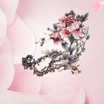 

Plum Tattoo Sticker Flower Temporary Tattoos for Women Hand Tattoo Sticker Fashion Waterproof Arm Fake Design Paper