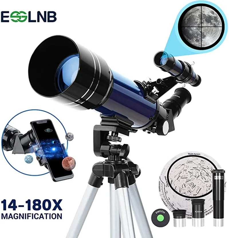 ESSLNB Refractor Astronomy Telescope 70070 Telescopes for Astronomy
