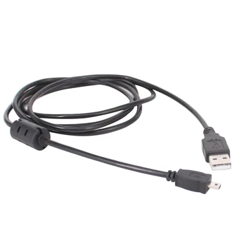 

2pcs Wire Durable Charging Cable Replacement Black USB Data Transfer Connector Power For Nikon Coolpix L110, L21, L22, S3000