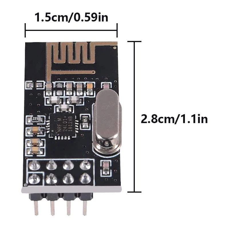 NRF24L01 GHz Sensor Wireless Module, 56% OFF