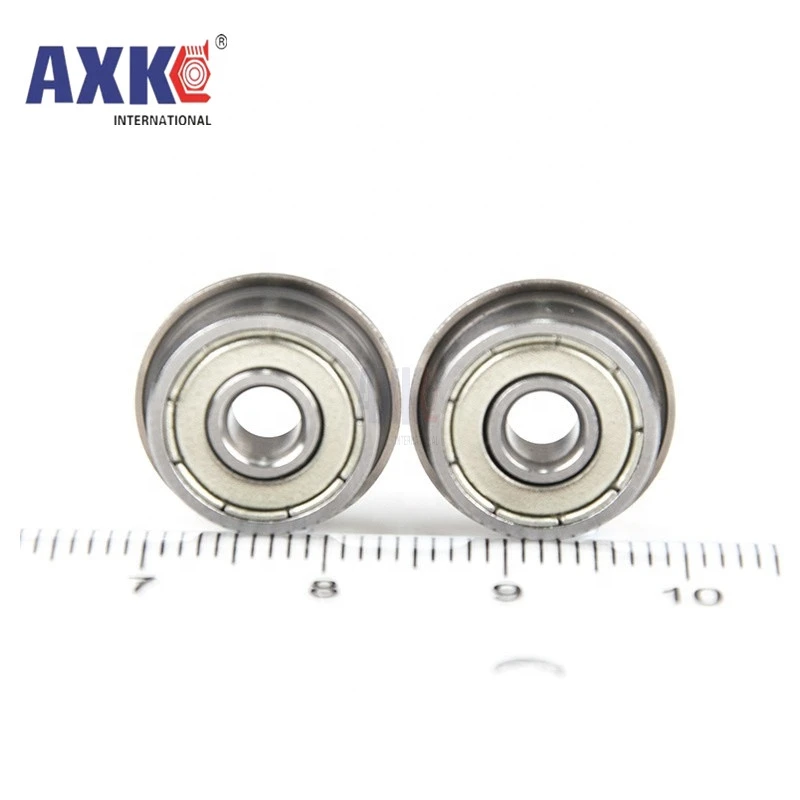 F692ZZ F693ZZ F694ZZ F695ZZ F696ZZ F697ZZ F698ZZ F699ZZ Flange Ball Bearing Metal Shielded Flanged Bearings 5pcs