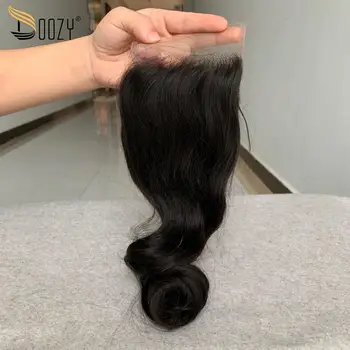

Doozy Hair Brazilian Loose Wave 4*4 Closure Virgin Human Hair