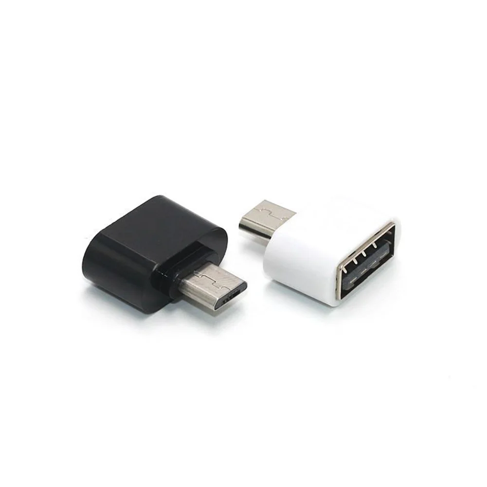 Random Color Мини микро USB мужчина к USB Женский OTG адаптер конвертер для huawei Xiaomi Android смартфон планшет - Цвет: Random Color