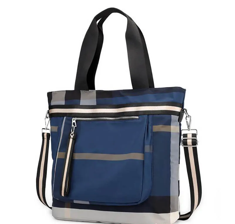 Wehyah, нейлоновые сумки через плечо для женщин, кожаные роскошные сумки, женские сумки, дизайнерская дамская сумочка, клатч, кошелек, анти-вор, ZY098 - Цвет: blue