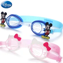 Детские плавательные очки для девочек с высоким разрешением, противотуманные водонепроницаемые очки для мальчиков, детские очки с человеком-пауком