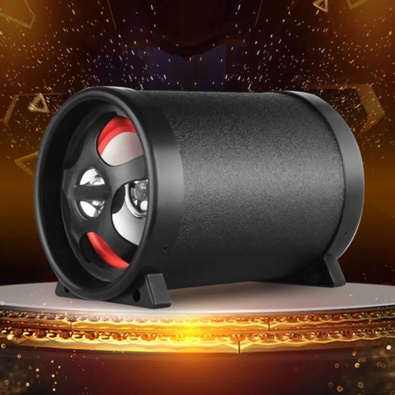 5 дюймов автомобиля Bluetooth Сабвуфер Портативный Динамик 12V 24V 110V 220V для автомобилей