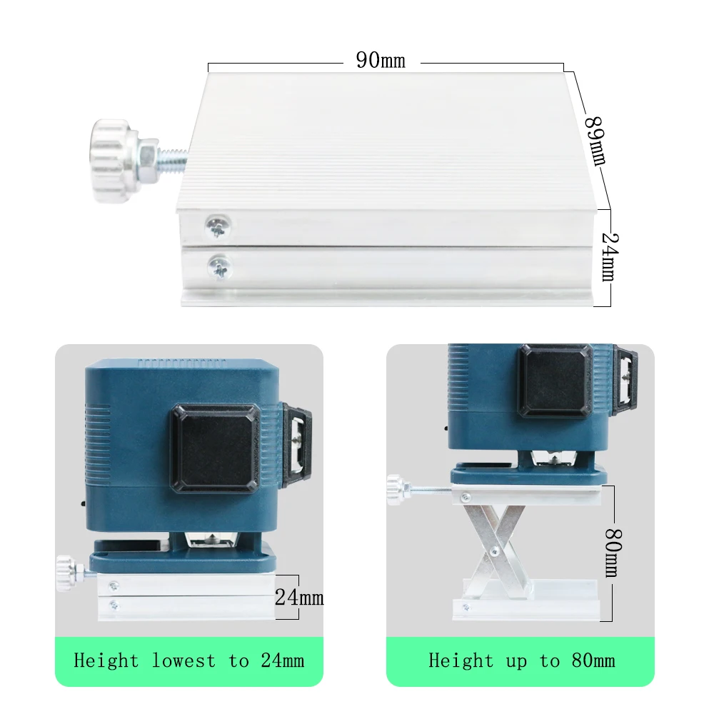 KaiTian 3D Laser Level Tripod 12Lines Level Self-Leveling 360 Horizontal&Vertical Cross Powerful Green Receiver Nivel Laser Line