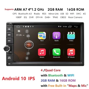 

Universal 2 din Car Multimedia Player Autoradio 2din Stereo 7" Touch Screen Video MP5 Player Auto Radio Backup Camera OBD SWC BT