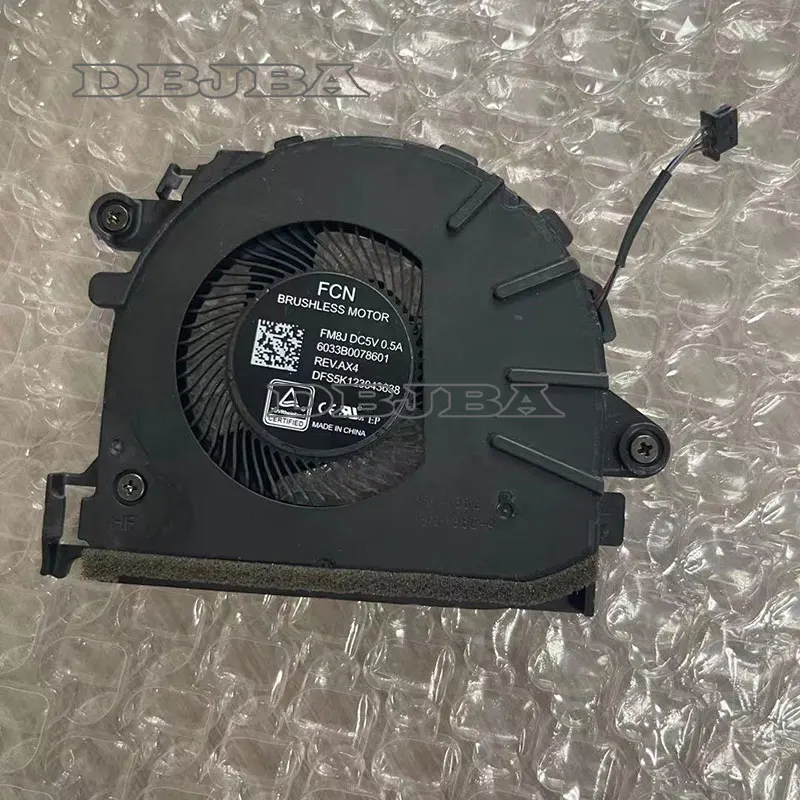 New laptop cpu cooling fan for HP HSNI36C4 FM8J 6033B0078601