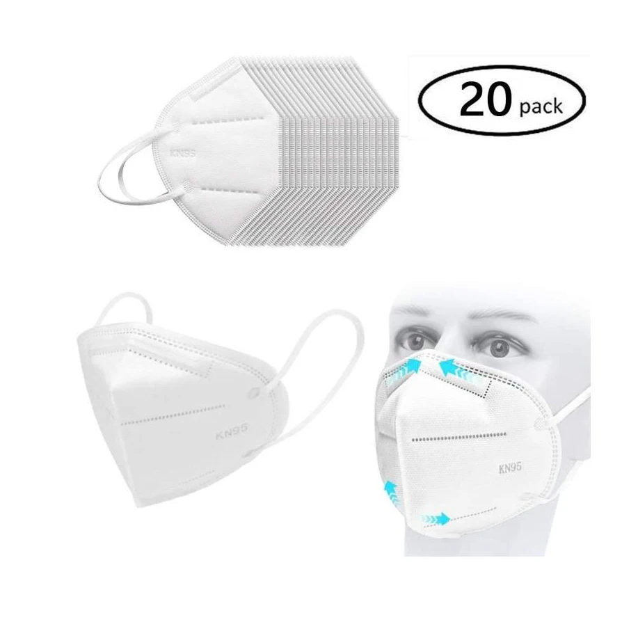 

Bacteria Proof Anti Infection Mask 95% Filter Dust PM2.5 Particulate Pollution Respirator KN95 Earloop Masks