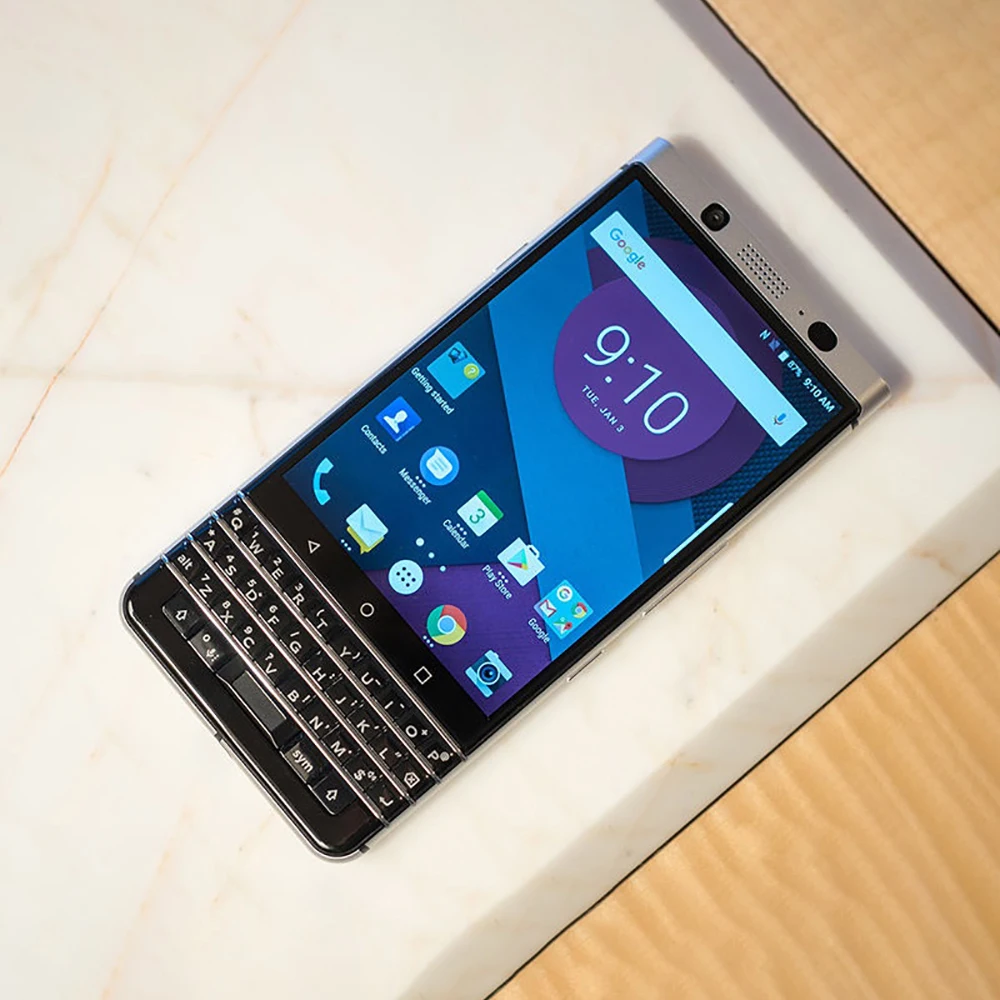 Original Unlocked BlackBerry Keyone Key1 Cell Phone 32/64GB ROM 3GB RAM Mobile Bar Phone 3MP Camera Smartphone Touch Screen WiFi 6