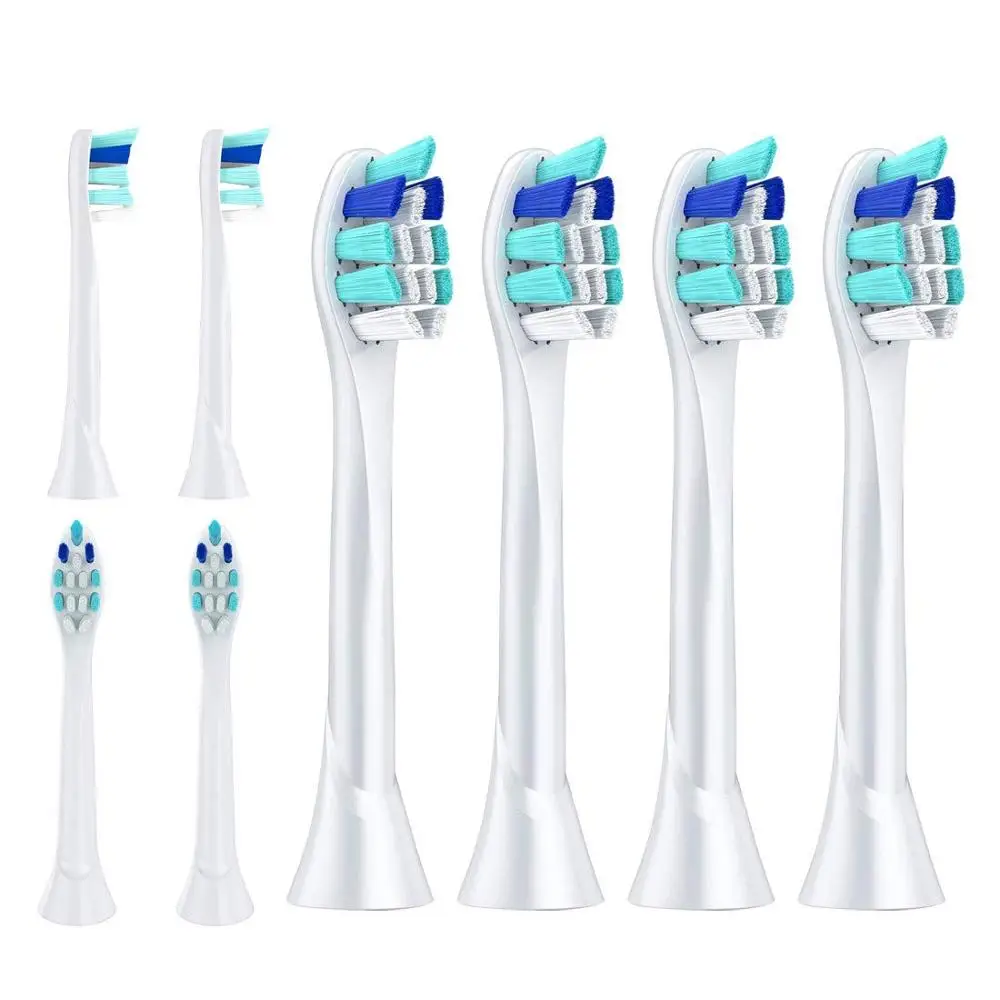 

Replacement Toothbrush Heads with Protective Covers for Philips Sonicare Toothbrush 2 Series 3 Series Gum Health DiamondClean