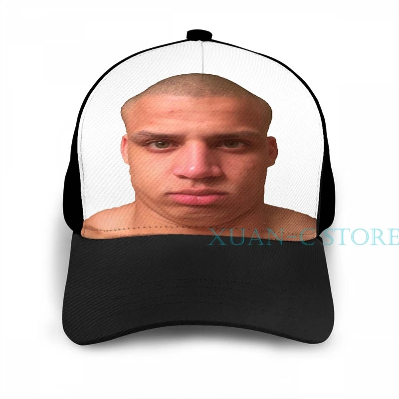 Tyler1 селфи баскетбольная Кепка для мужчин и женщин мода по всему принту черная шляпа унисекс