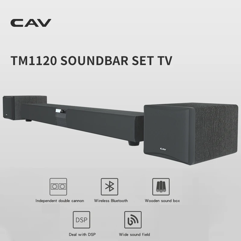 CAV TM1120 Set Soundbar untuk Audio TV 