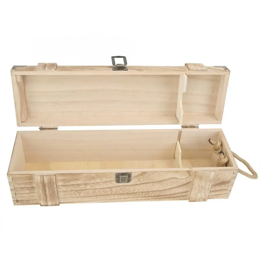 Ретро винтажный деревянный винный подарок портативная коробка для хранения украшения вина Виски контейнер вина Подарочная коробка