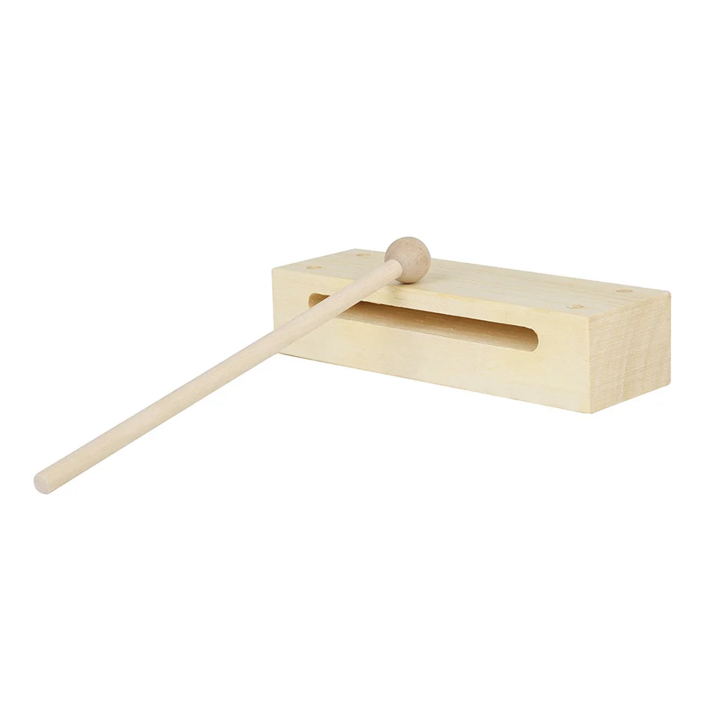 Musicais de Madeira Orff Instrumentos Tons Castanholas Alta Qualidade Percussão Baixo Alto Aguçado Quadrado Clapper Crianças Brinquedos Educativos 2 - Image 4