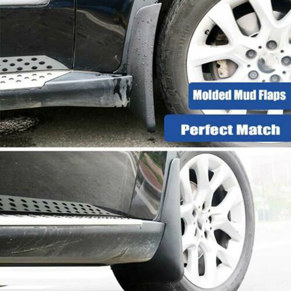 Set For BMW X5 E70 2007 2008- 2013 Mud Flaps Splash Guards Mudguards Kit Fender Car Styling Accessories 2008 2009 2010 2011 2012