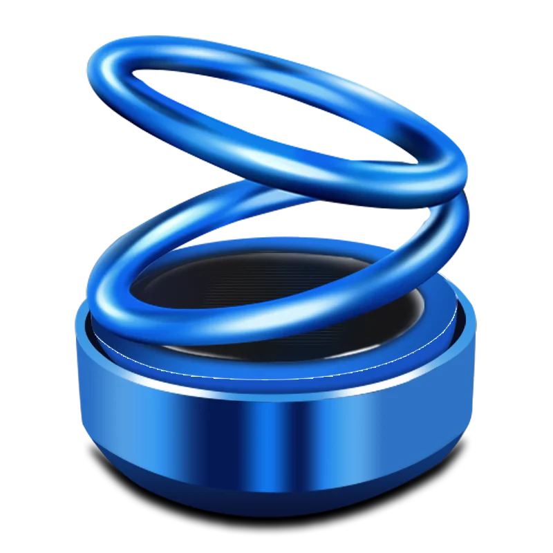 Solar Double Ring Car Perfume Air Freshener For Citroen Berlingo Czero