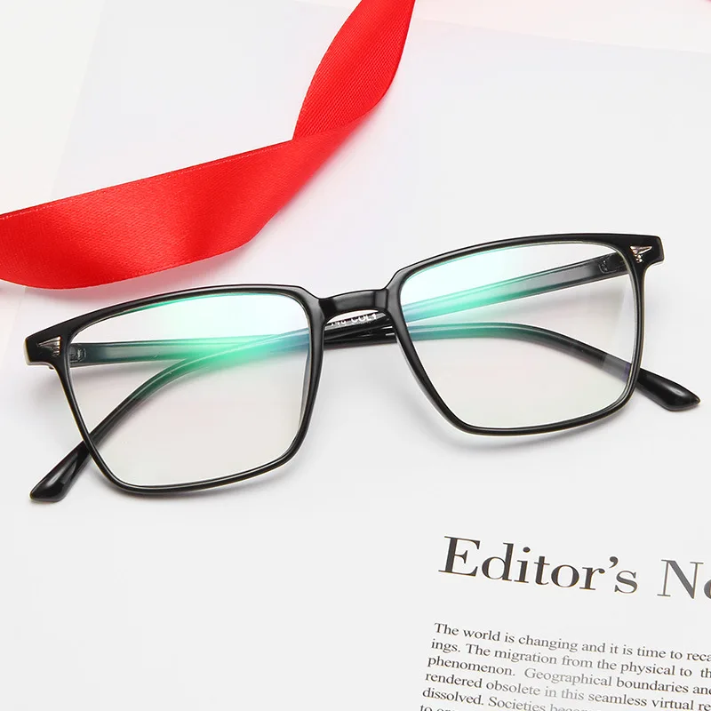 Vintage Computer Eyeglasses Square Women Fashion Transparent Glasses Men Optical Myopia Plastic Spectacles Eyewear Frame eyeglasses frames eyeglass frames square eyeglasses myopia glasses optical glasses