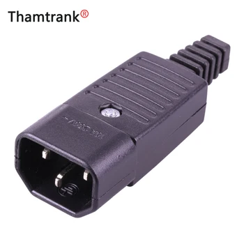 

10pcs/lot 3 Pin AC Power Male Plug 250V 10A 3 Poles AC Power Supply Wire Connector Factory Wholesales