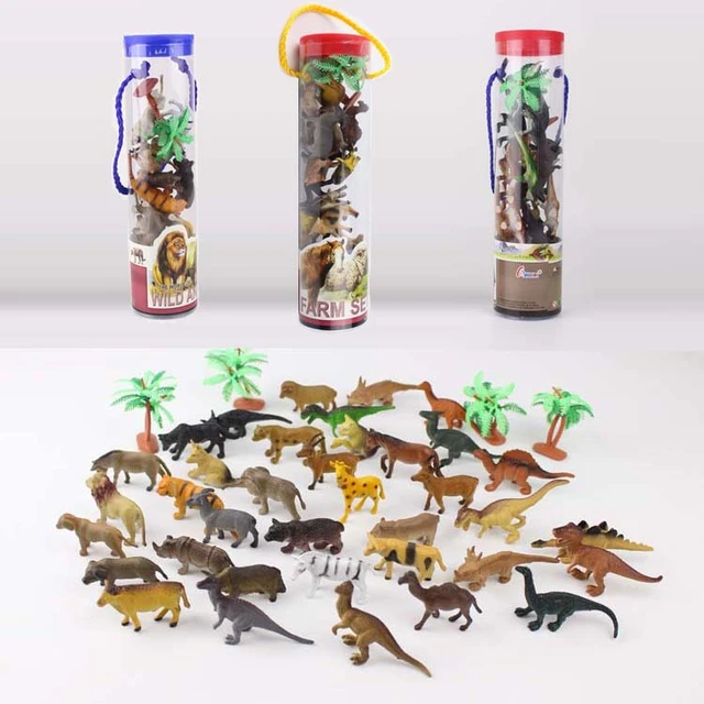 Modèle chaud solide dinosaure en plastique jouet Simulation Animal