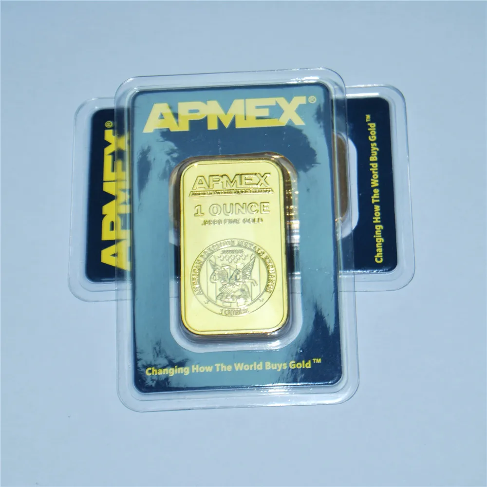 1 Oz Apmex Gold Bar High Quality Gold Plated Apmex Bullion Non Magnetic Silver Bar Hot Selling Business Gift Collectible Non Currency Coins Aliexpress