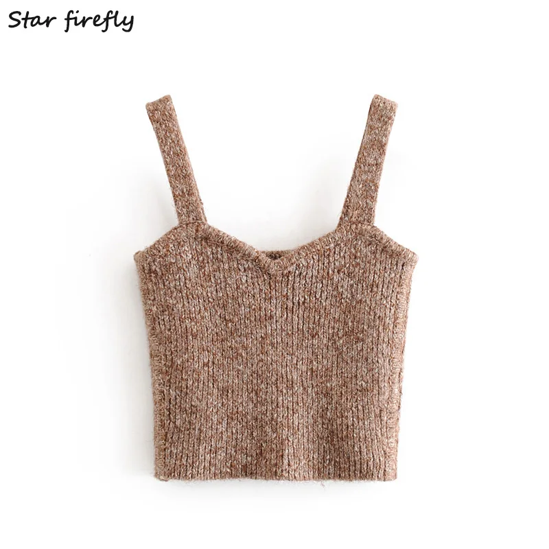 Звездный модный жилет Za для женщин весна 2020 Новый Повседневный тонкий топ труба