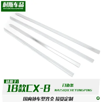 

Fit for 18 cx-8 modified door trim ABS anti-collision and anti scratch strip patch